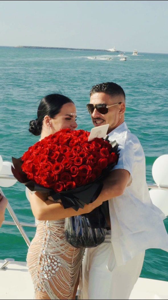 Proposal on a Luxury Yacht